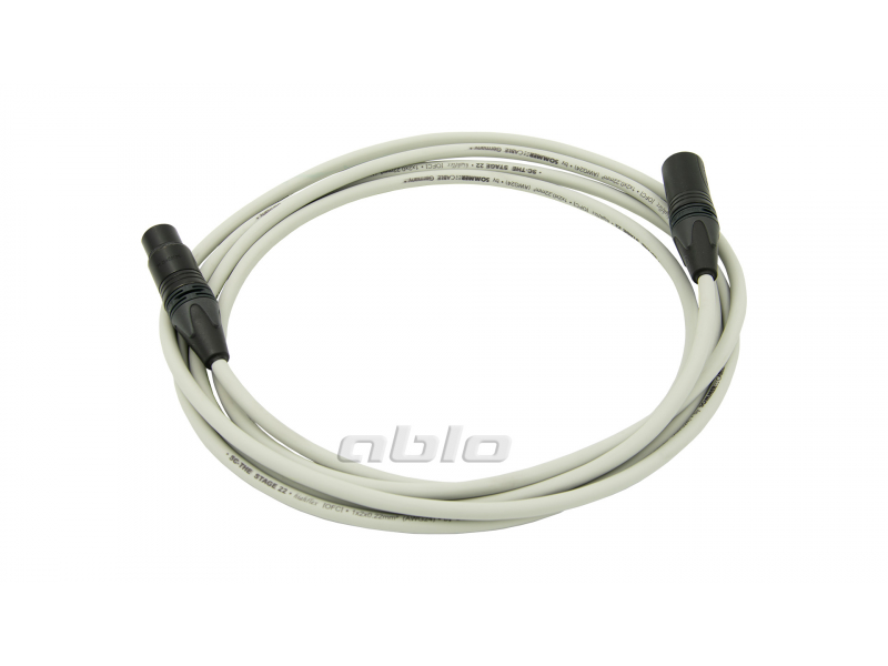 Gotowy kabel mikrofonowy SC Stage 22 + Neutrik NC3FXX-BAG + Neutrik NC3MXX-BAG